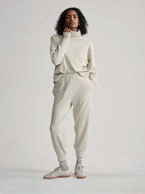 Varley Brushed Rib Slim Cuff Pant